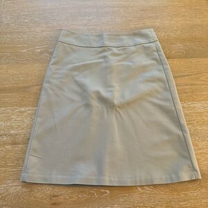Banana Republic A-Line Skirt Tan size 2